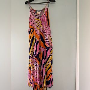 Anthropologie crazy colors jumpsuit